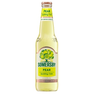 Somersby Pear päärynäsiideri 4,5 % lasipullo 0,33 L kalorit ja ravintosisältö