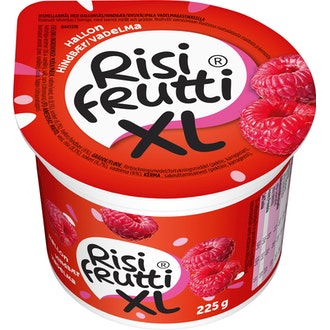 Risifrutti XL vadelmariisivälipala 225g kalorit ja ravintosisältö - 112 kcal