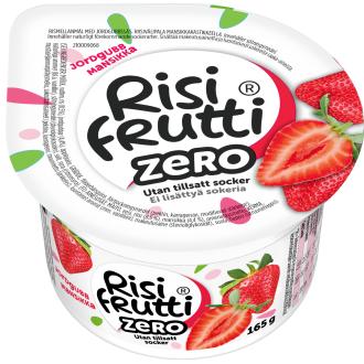 Risifrutti zero mansikka riisivälipala 165g kalorit ja ravintosisältö - 94 kcal