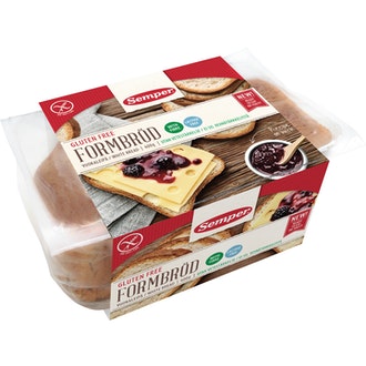Semper 400g gluteeniton vuokaleipä kalorit ja ravintosisältö