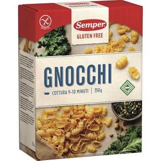 Semper Gnocchi gluteeniton pasta 350g kalorit ja ravintosisältö - 359 kcal