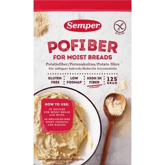 Semper Gluteeniton Pofiber perunakuitujauhe 125g kalorit ja ravintosisältö - 233 kcal