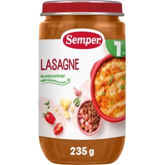 Semper Lasagne 235g alkaen 1-3 v kalorit ja ravintosisältö - 77 kcal