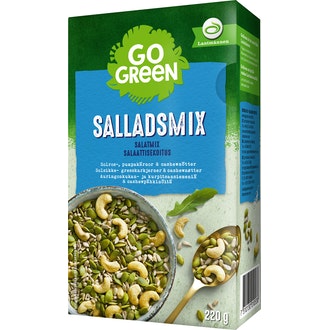 GoGreen Salaattisekoitus 220g kalorit ja ravintosisältö