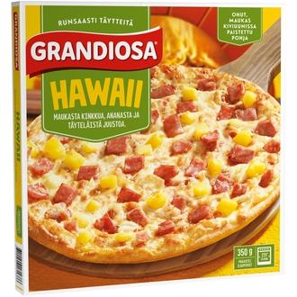 Grandiosa hawaii kiviuuni pakastepizza 350g kalorit ja ravintosisältö