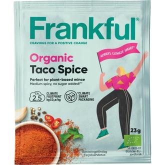 Frankful luomu tacomausteseos 23g kalorit ja ravintosisältö - 309 kcal