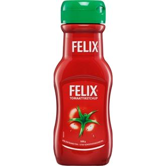 Felix ketsuppi 500g kalorit ja ravintosisältö