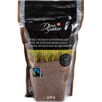 Dansukker Tumma Muscovado Ruokosokeri 400g kalorit ja ravintosisältö