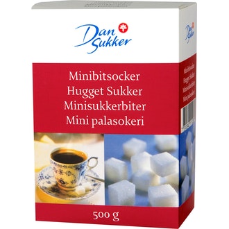 Dansukker Mini palasokeri 500g kalorit ja ravintosisältö