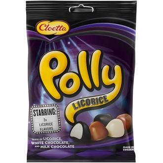 Cloetta Polly Licorice makeissekoitus 100g kalorit ja ravintosisältö
