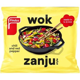 Findus Wok Zanju Style 450g, pakaste kalorit ja ravintosisältö - 29 kcal