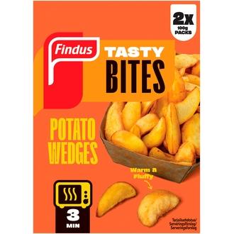Findus Mikrovalmiit lohkoperunat 200g (2x100g) kalorit ja ravintosisältö