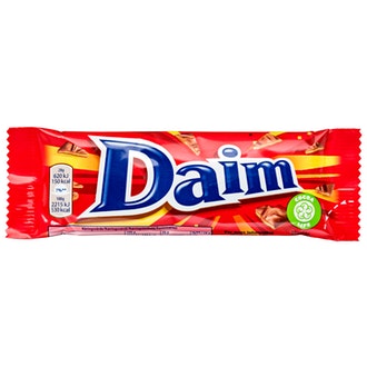 Daim 28g kalorit ja ravintosisältö