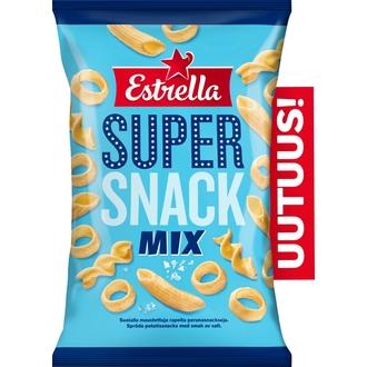 Estrella Super Snack Mix Suolattu Perunasnaksi 175g kalorit ja ravintosisältö - 465 kcal