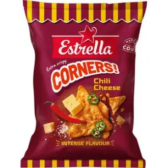 Estrella Corners Chili Cheese 160g kalorit ja ravintosisältö - 499 kcal