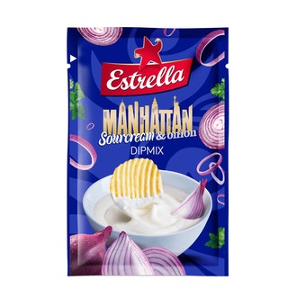 Estrella Dipmix 13g sourcream&onion kalorit ja ravintosisältö - 310 kcal