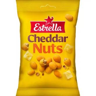 Estrella Cheddar nuts 140g kalorit ja ravintosisältö - 524 kcal