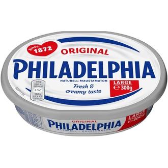 Philadelphia Original Tuorejuusto 300g kalorit ja ravintosisältö