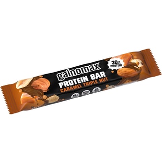Gainomax Prot Bar 60g Caramel Triple Nut kalorit ja ravintosisältö - 390 kcal