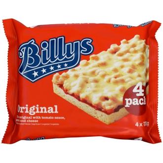 Billys Pan Pizza Original 4-pack 4x170g kalorit ja ravintosisältö