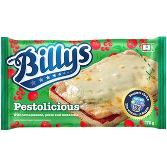 Billys Pan Pizza Pestolicious 170g kalorit ja ravintosisältö