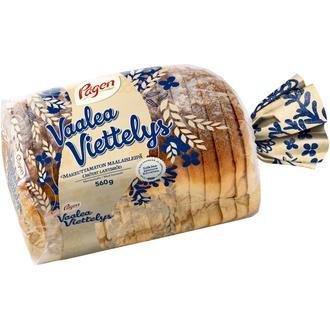 Pågen Vaalea Viettelys viipaloitu sekaleipä 560g kalorit ja ravintosisältö