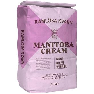 Finax Ramlösa Kvarn Manitoba Cream 2 kg vehnäjauho kalorit ja ravintosisältö