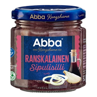 Abba Ranskalainen Sipulisilli 240/120g kalorit ja ravintosisältö