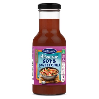 SantaMaria Asian Wok Soy&Sweet Chili 250ml kalorit ja ravintosisältö - 193 kcal
