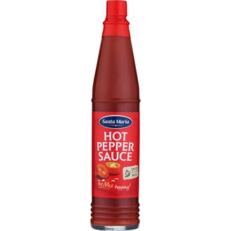 Santa Maria Tex Mex Hot Pepper Sauce chilikastike tulinen 85ml kalorit ja ravintosisältö - 20 kcal