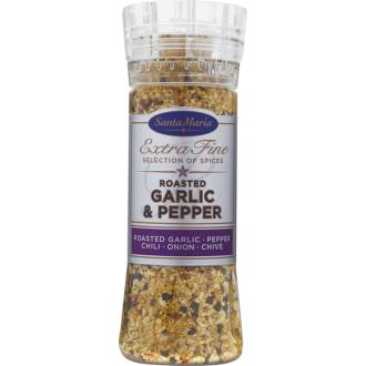 Santa Maria Roasted Garlic & Pepper Mausteseos mylly 265g kalorit ja ravintosisältö - 261 kcal