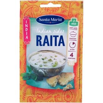 Santa Maria Indian Sides Raita, mintunmakuinen mausteseos 8g kalorit ja ravintosisältö - 284 kcal