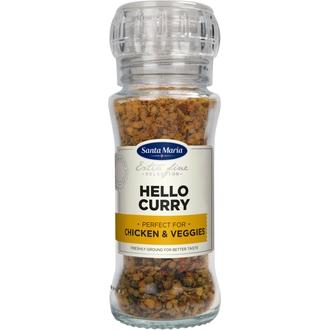 Santa Maria 70G Hello Curry mylly kalorit ja ravintosisältö - 245 kcal