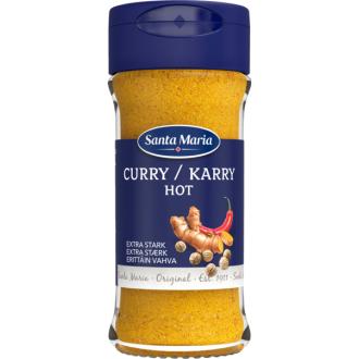 Santa Maria Curry 34g Erittäin Vahva kalorit ja ravintosisältö - 340 kcal