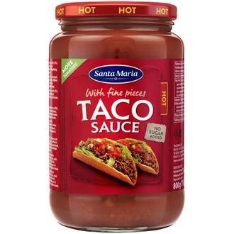 Santa Maria Taco Sauce Hot, tulinen tacokastike 800 g kalorit ja ravintosisältö - 34 kcal