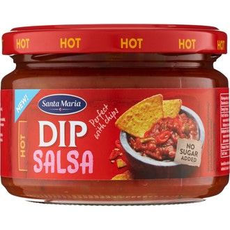 Santa Maria 250G Tex Mex Salsa Dip Hot kalorit ja ravintosisältö - 35 kcal