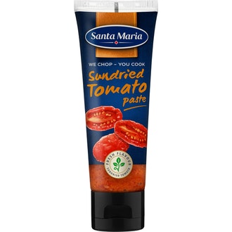 SM maustetahna 80g Aurinkokuivattu tomaatti kalorit ja ravintosisältö - 303 kcal