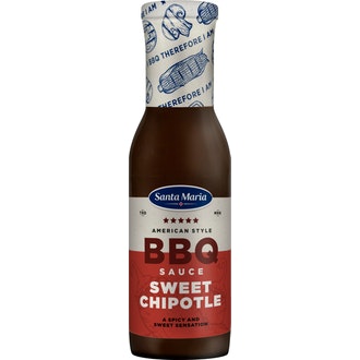 Santa Maria American Style BBQ Sauce 355g Sweet Chipotle kalorit ja ravintosisältö