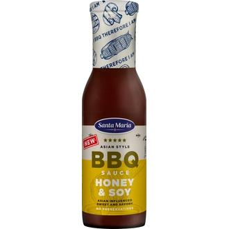 Santa Maria 350G BBQ Sauce Honey & Soy kalorit ja ravintosisältö - 156 kcal