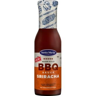 Santa Maria 350G BBQ Sauce Sriracha kalorit ja ravintosisältö - 155 kcal