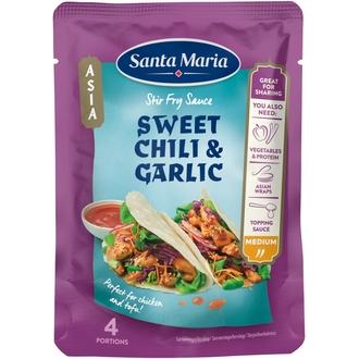 Santa Maria 100g Stir Fry Sauce Sweet Chili Garlic, wokkikastike sweet chili valkosipuli kalorit ja ravintosisältö