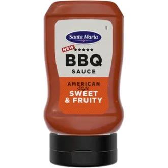 Santa Maria BBQ Sauce Sweet & Fruity 320g maustekastike kalorit ja ravintosisältö