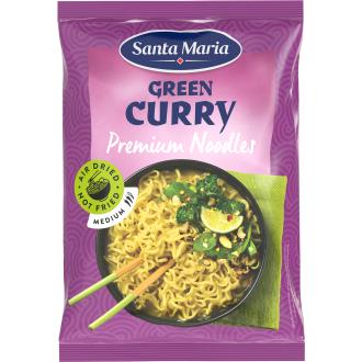 Santa Maria Premium Noodles Green Curry 85g kalorit ja ravintosisältö - 66 kcal
