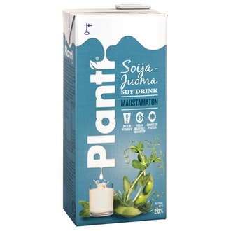 Planti soijajuoma 0,75l UHT kalorit ja ravintosisältö