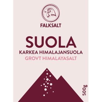 Falksalt Himalajan Suola Karkea 500g kalorit ja ravintosisältö
