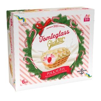 SIA Glass Polka jäätelövene 6x70g kalorit ja ravintosisältö