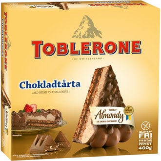 Almondy mantelikakku toblerone 400g pakaste kalorit ja ravintosisältö - 444 kcal