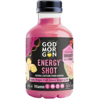 God Morgon Energy Shot 450 ml kalorit ja ravintosisältö