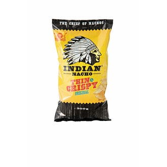 Indian Original nacho ohut 200g kalorit ja ravintosisältö