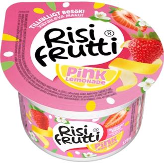 Risifrutti pink lemonade riisivälipala 175g kalorit ja ravintosisältö